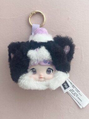 nommi 100% sweetness blueberry pie mini keychain plush ♡